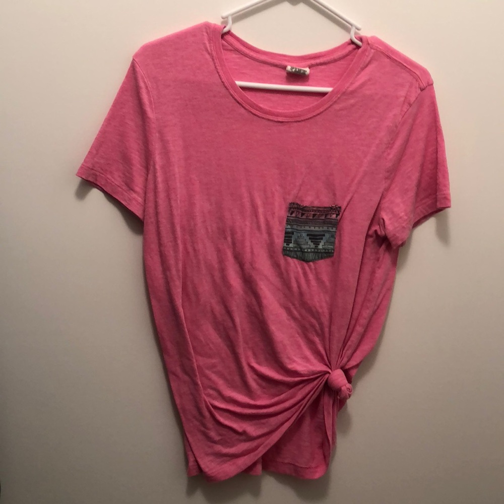 Pink shirt